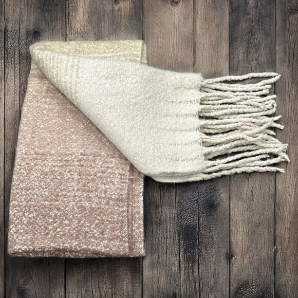 MAR SEA Women’s Ombré Wrap Scarf in Rosewood Combo One Size - Picture 15 of 15